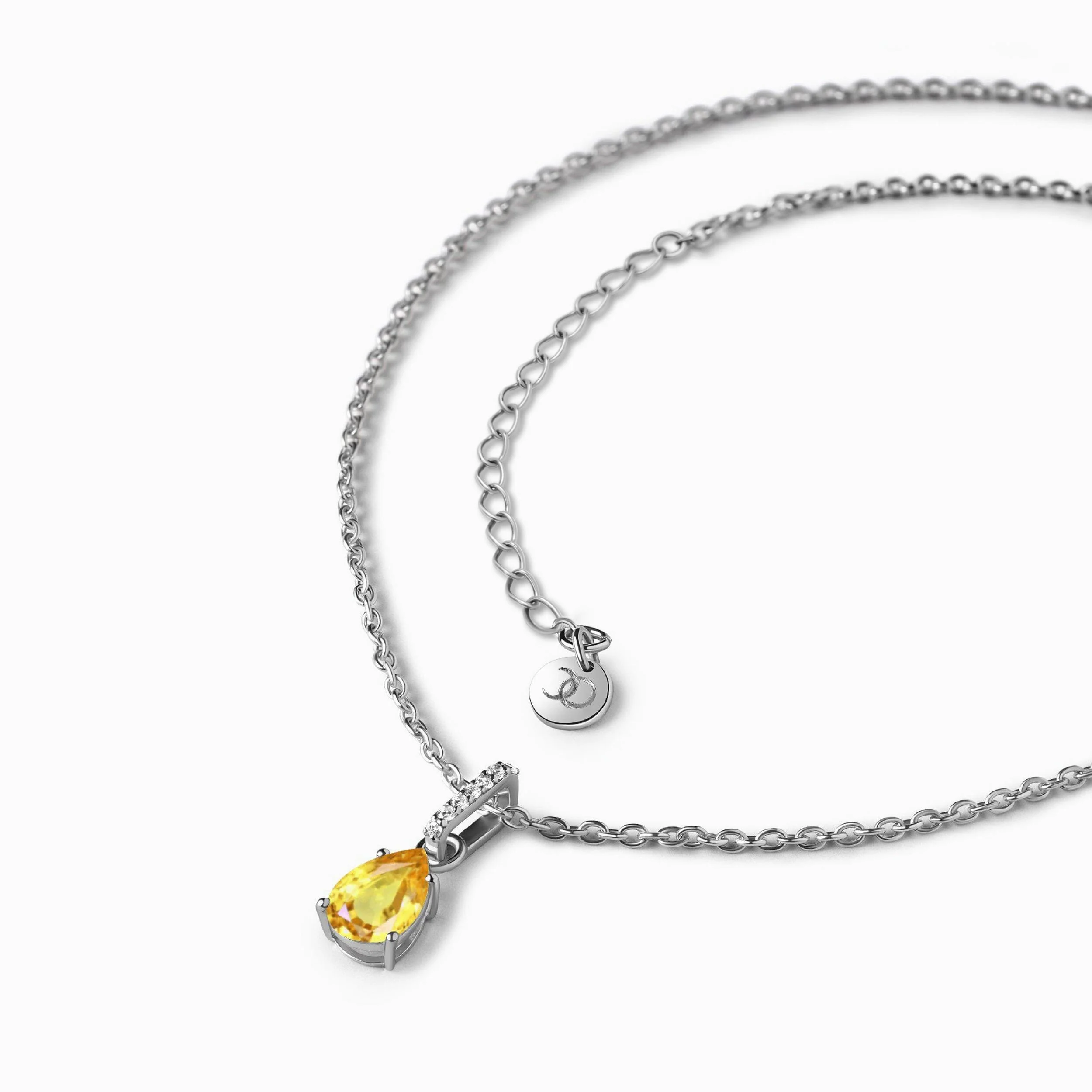 Sagittarius Zodiac & November Birthstone Necklaces - Image 10