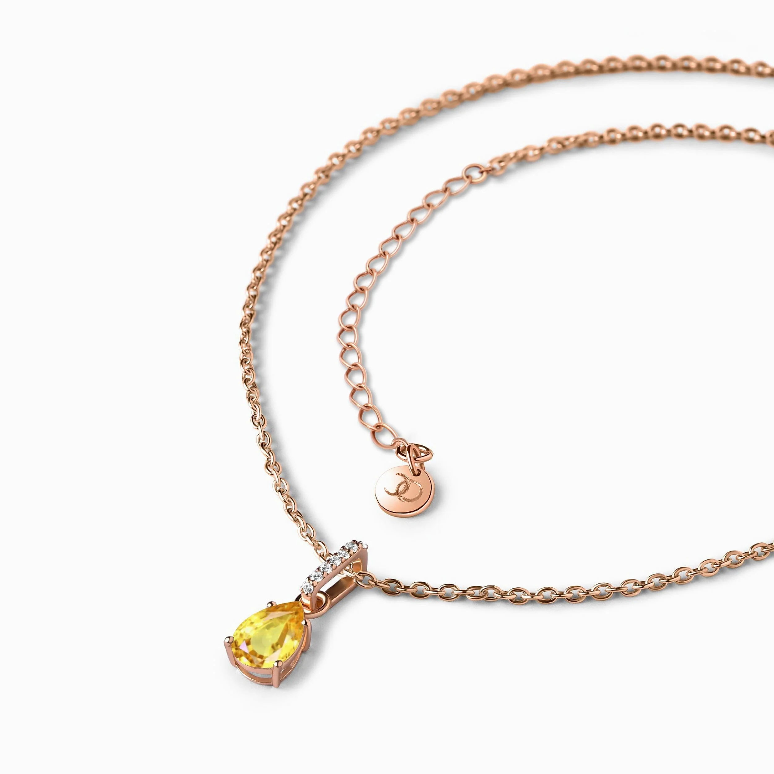 Sagittarius Zodiac & November Birthstone Necklaces - Image 14