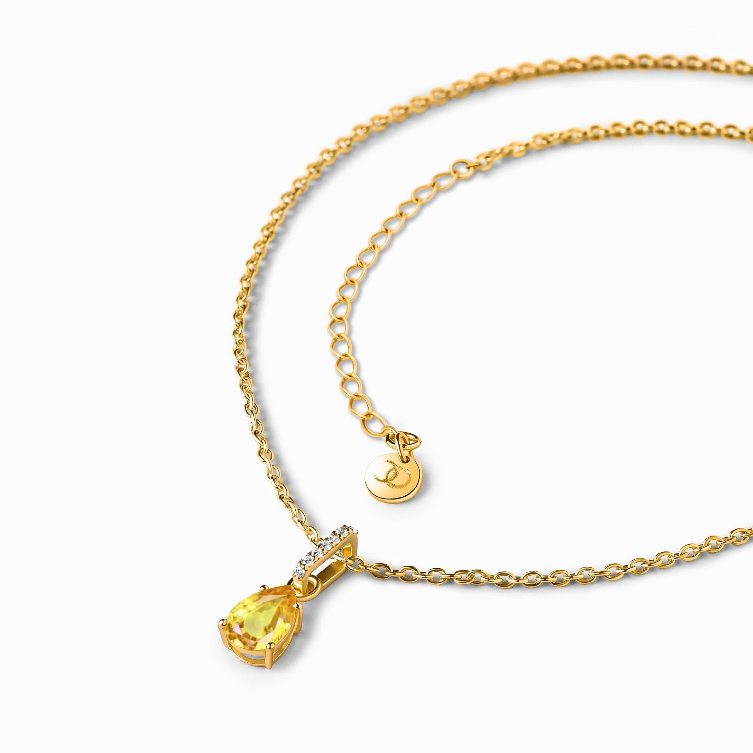 Sagittarius Zodiac & November Birthstone Necklaces - Image 18
