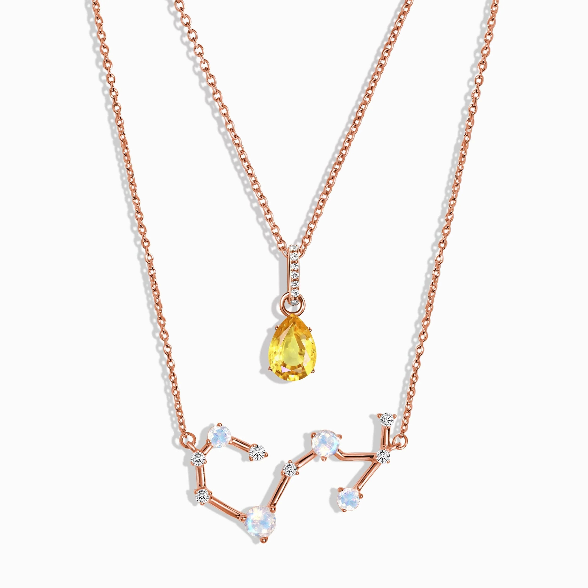 Scorpio Zodiac & November Birthstone Necklaces - Image 5