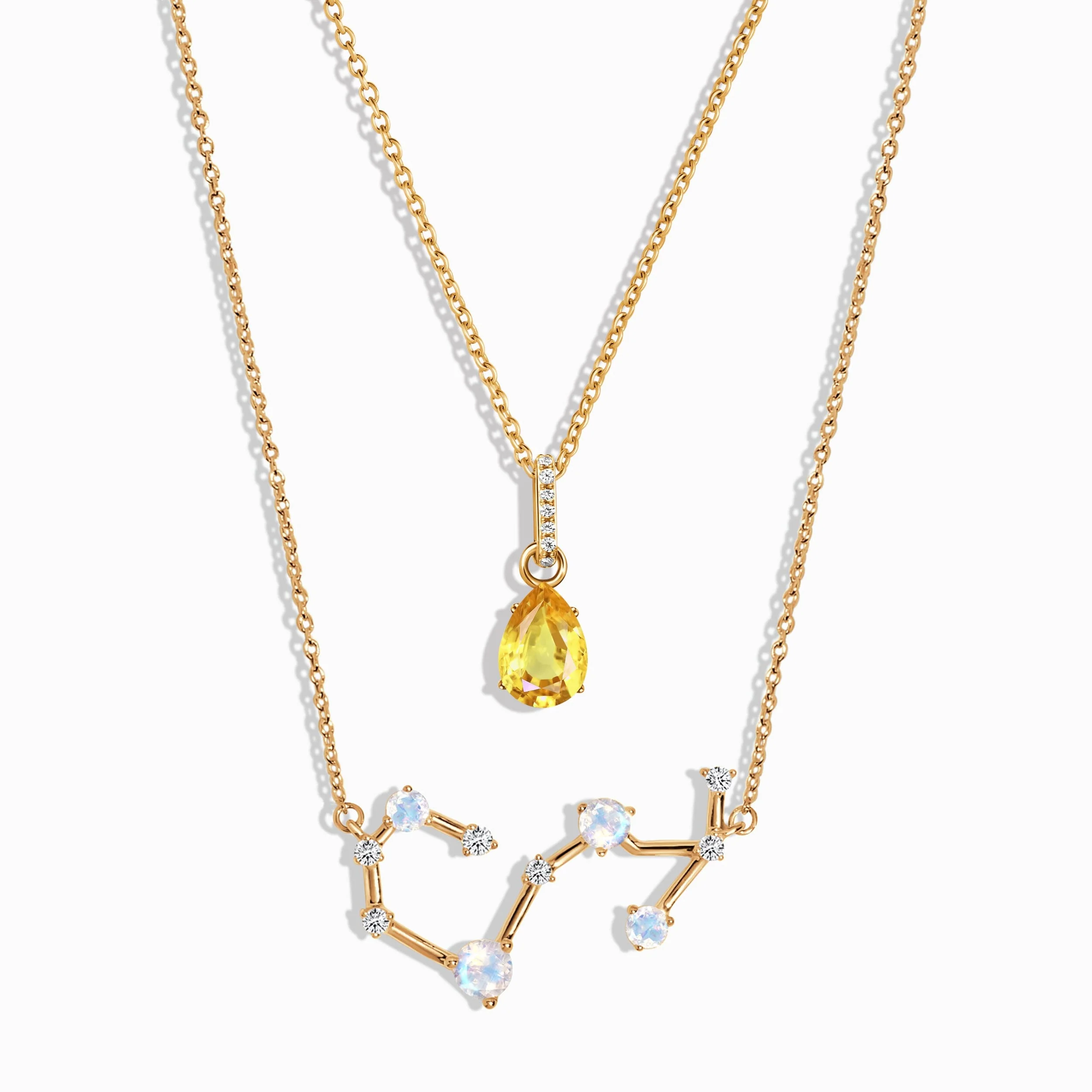 Scorpio Zodiac & November Birthstone Necklaces - Image 8