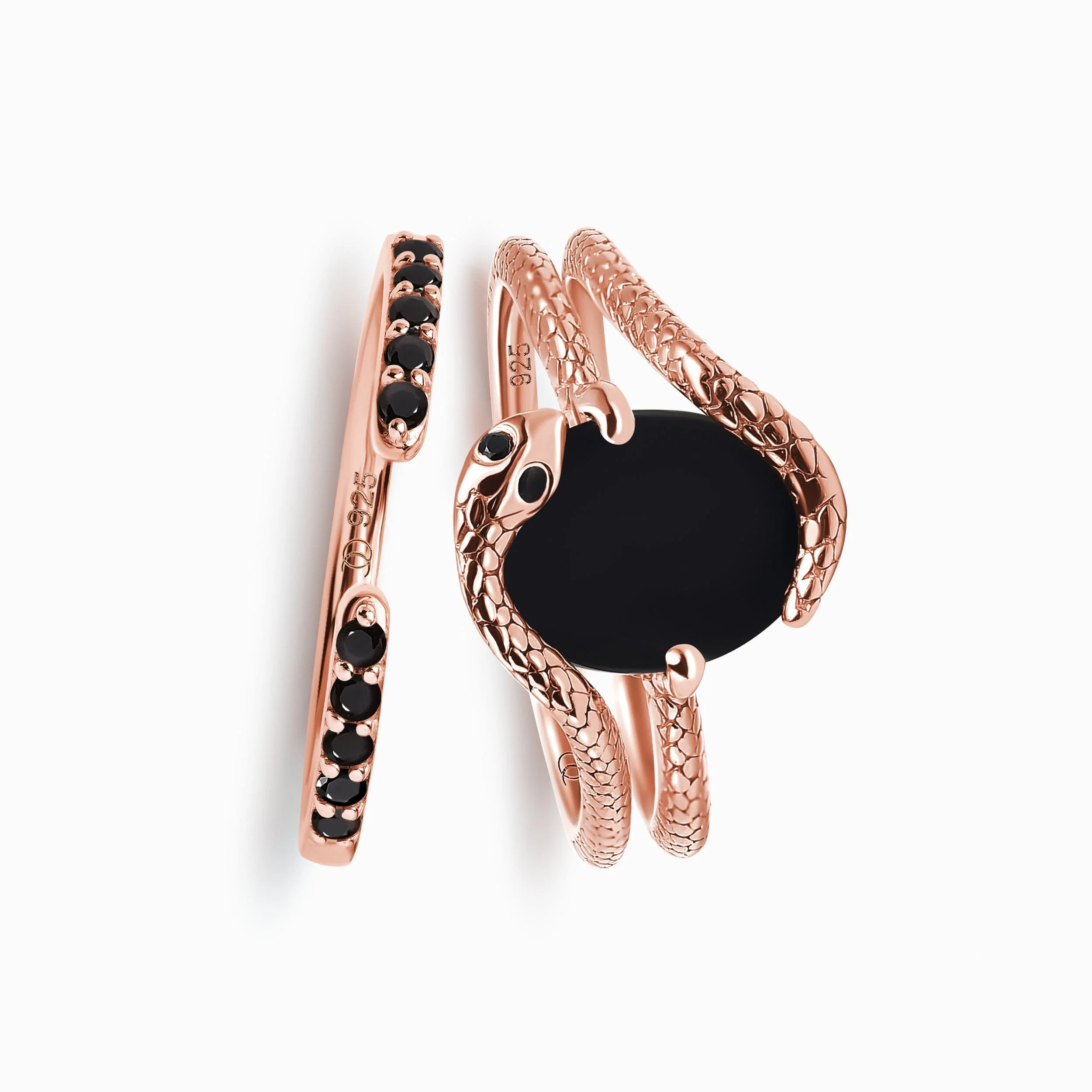 Serpent of Release Ring & Twinkling Band - Image 3