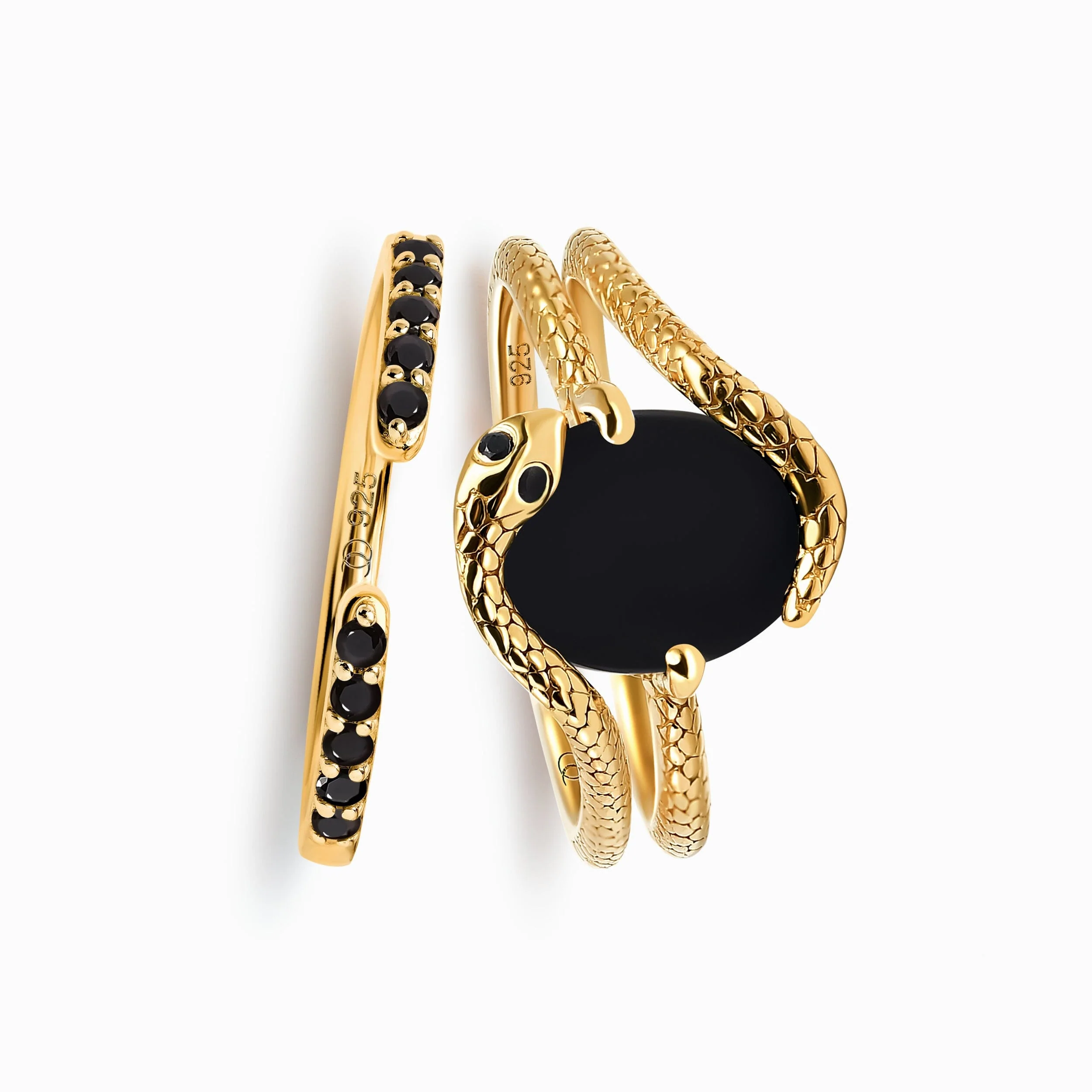 Serpent of Release Ring & Twinkling Band - Image 5