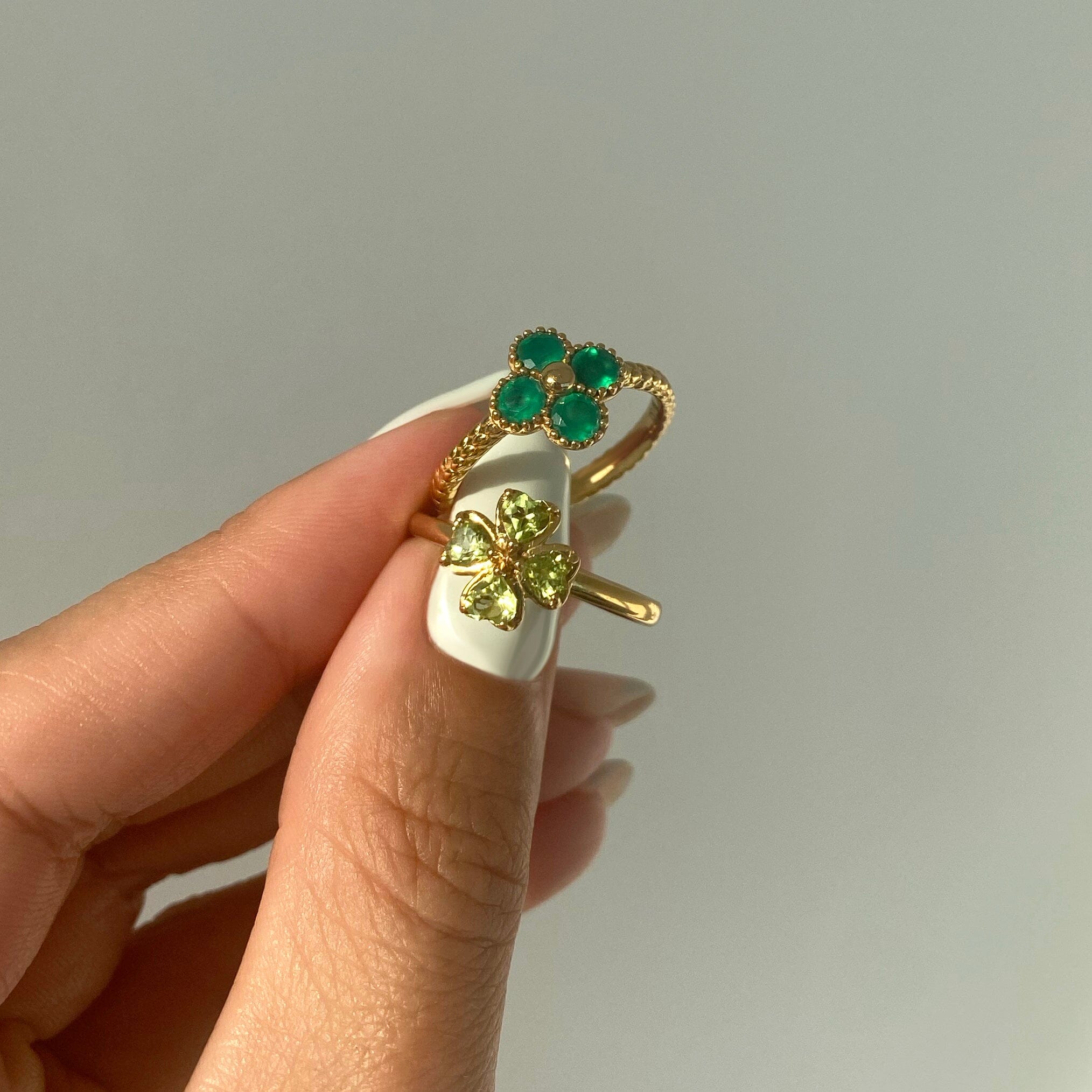 Shamrock Ring - Peridot - Image 38