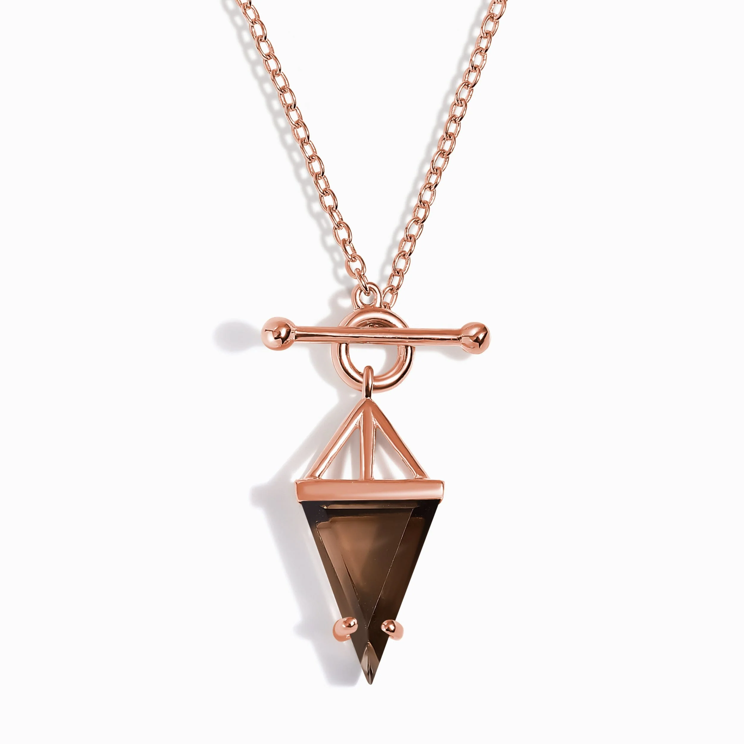 Smoky Quartz Necklace - Heroine T-Lock - Image 10
