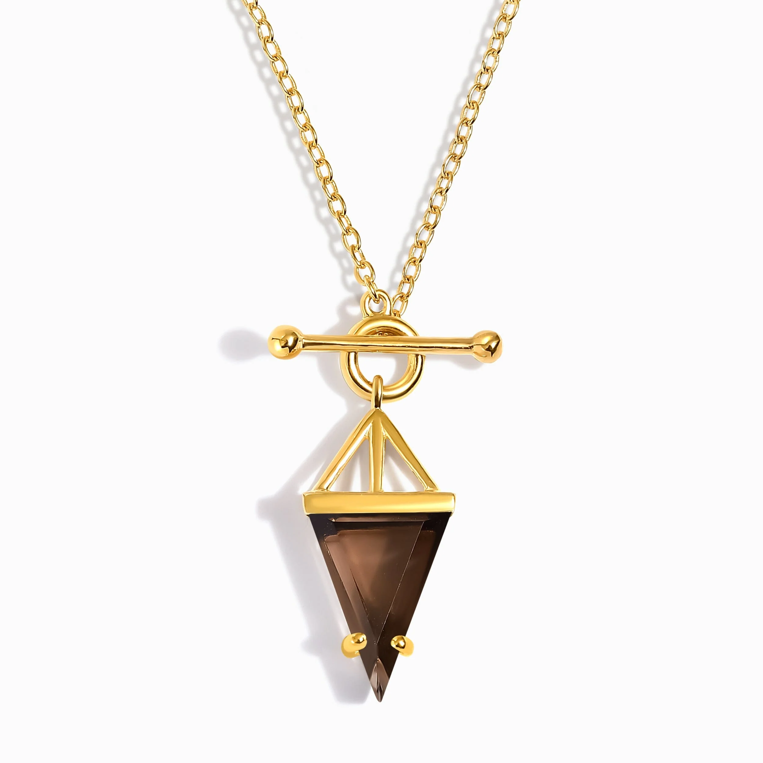 Smoky Quartz Necklace - Heroine T-Lock - Image 5