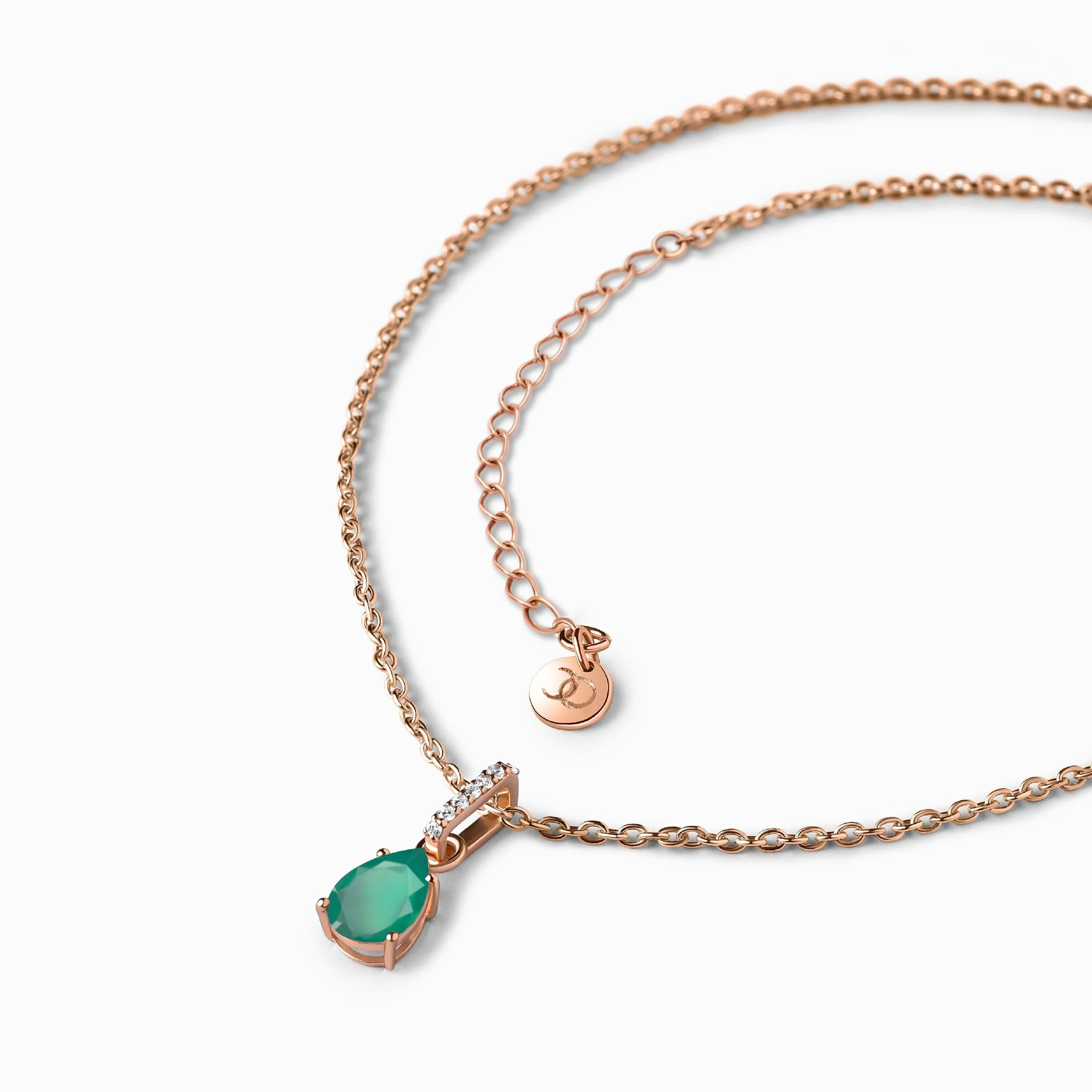 Taurus Zodiac & May Birthstone Necklaces - Image 14
