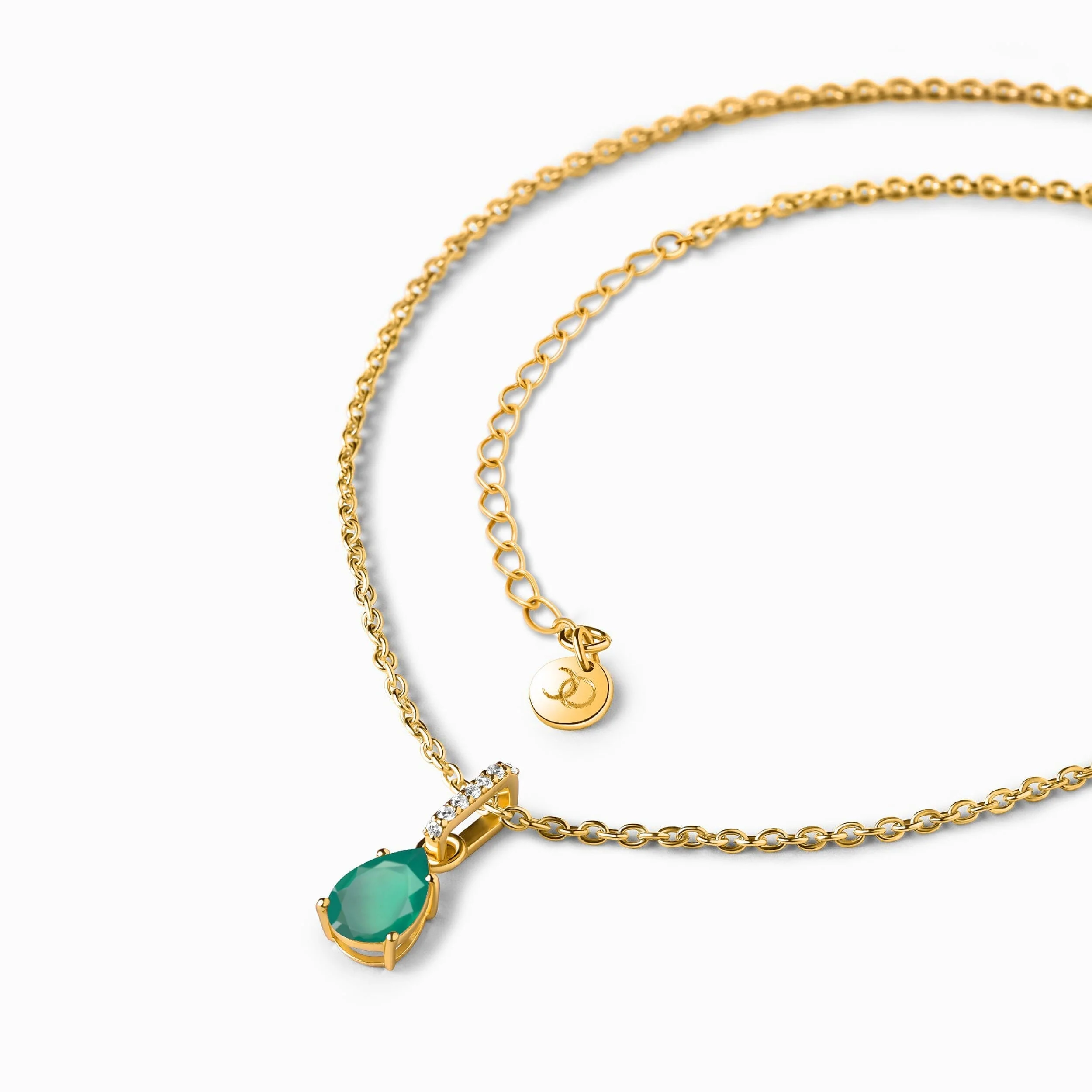 Taurus Zodiac & May Birthstone Necklaces - Image 19