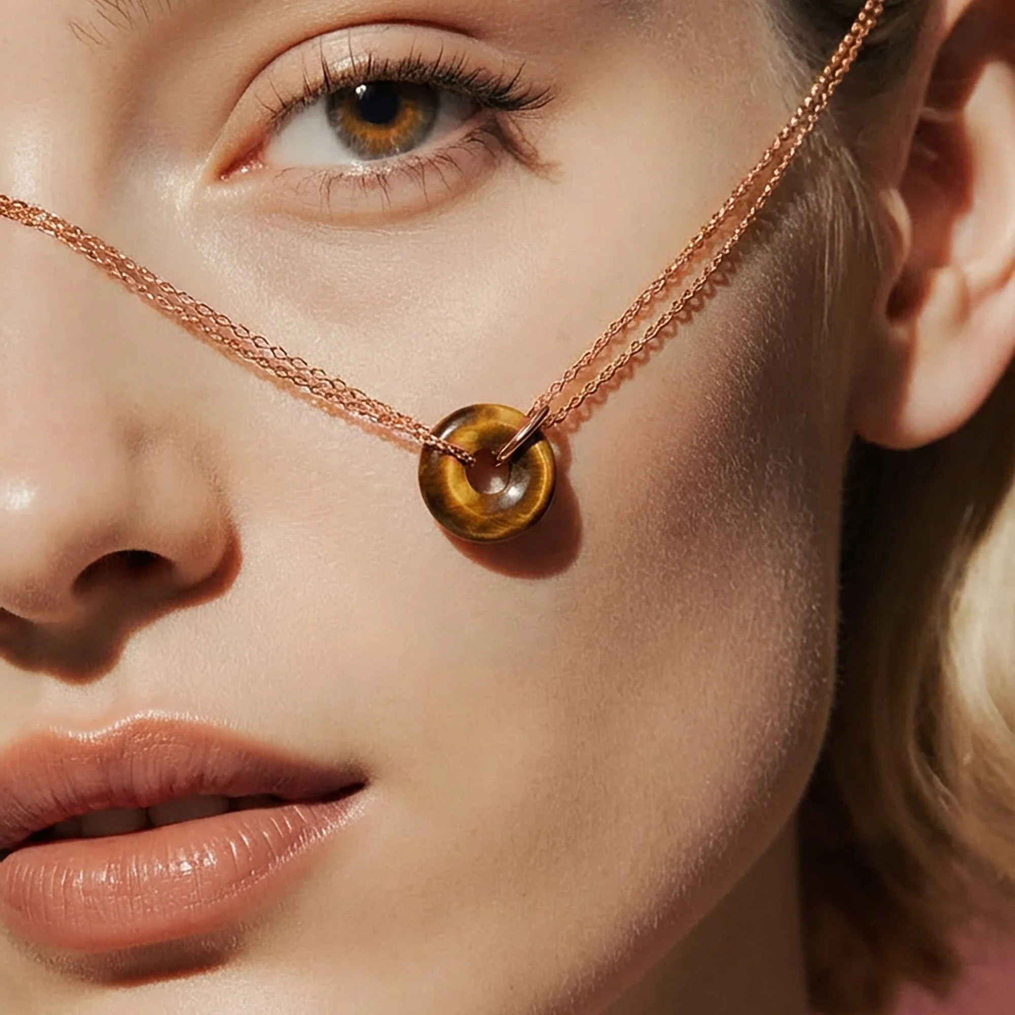 Tiger's Eye Necklace - Ora - Image 11