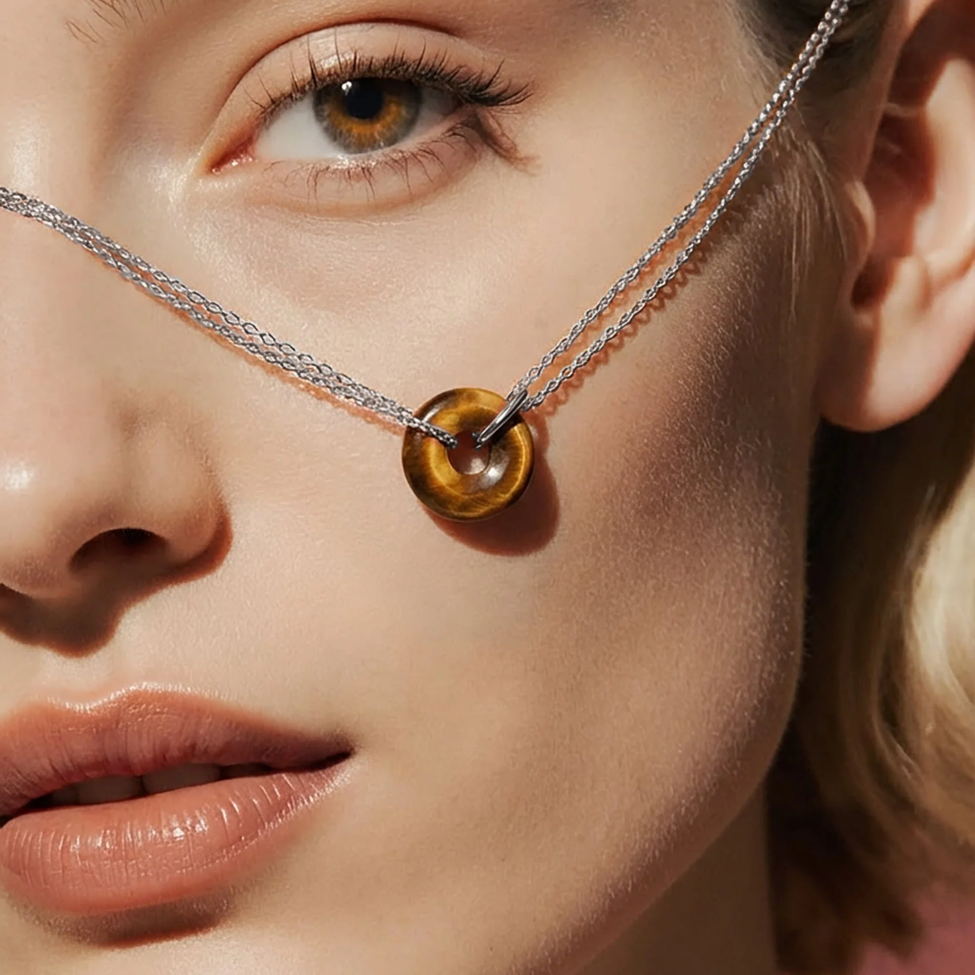 Tiger's Eye Necklace - Ora - Image 8