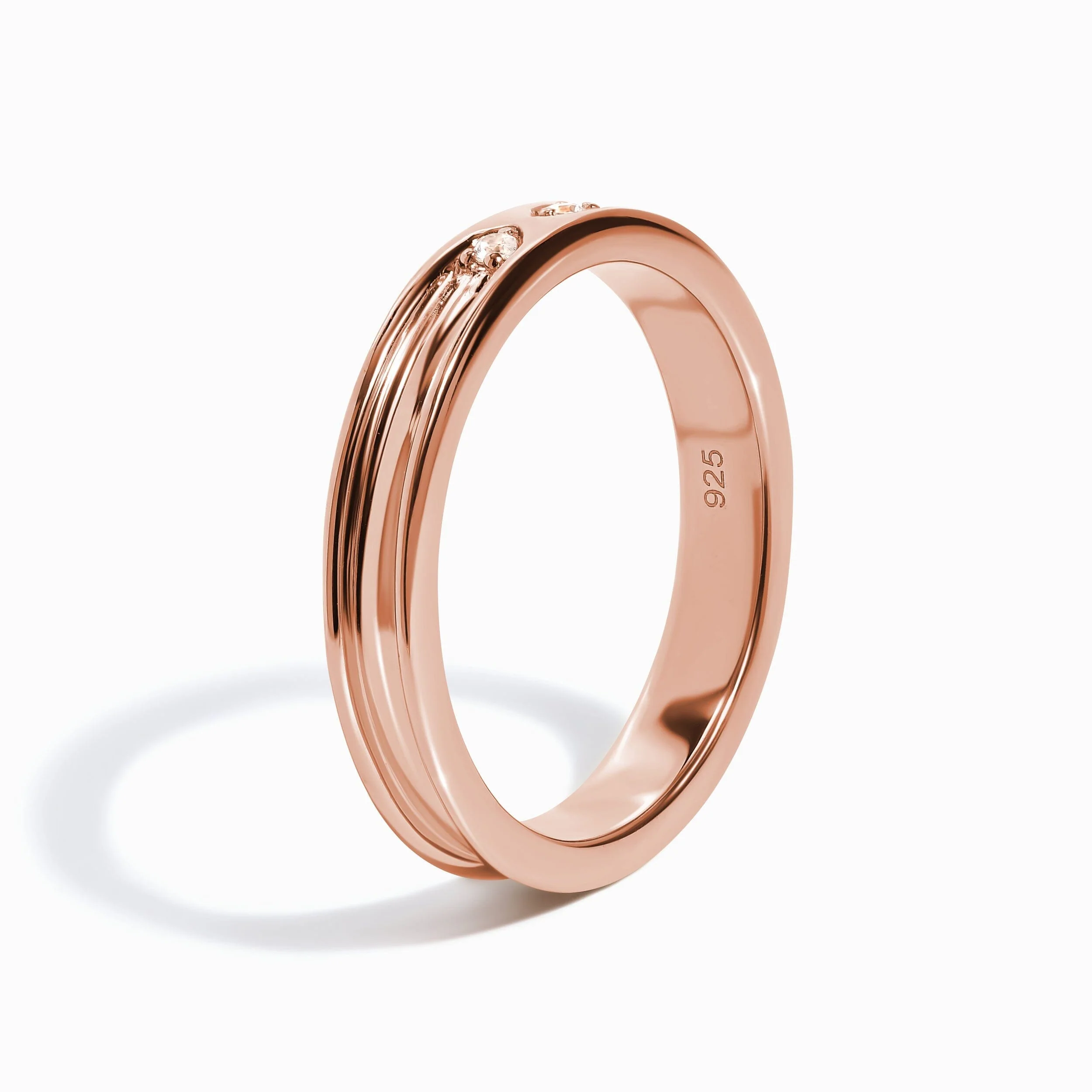 White Zircon Unisex Ring - Individualist - Image 16