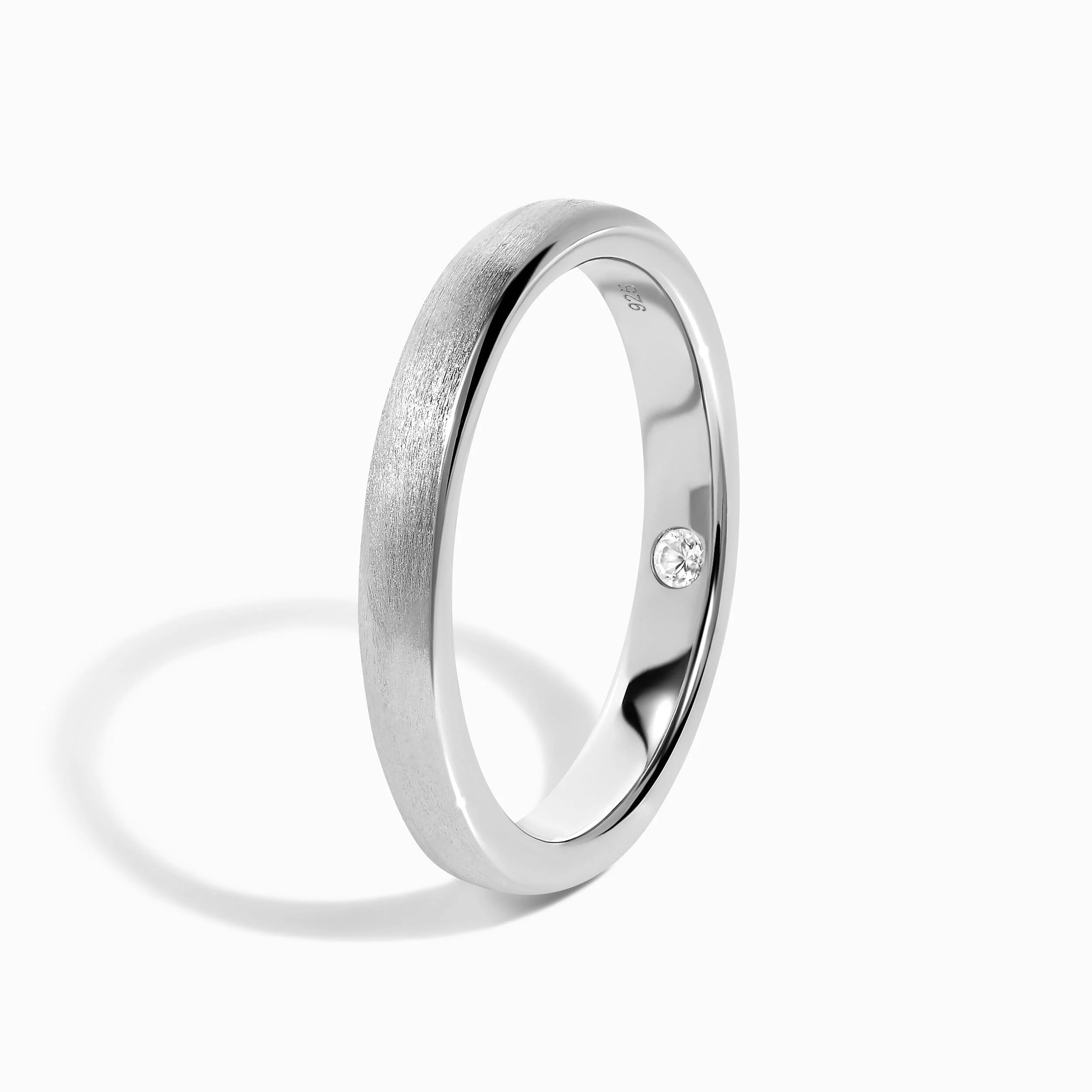 White Zircon Unisex Ring - Unexpected - Image 10