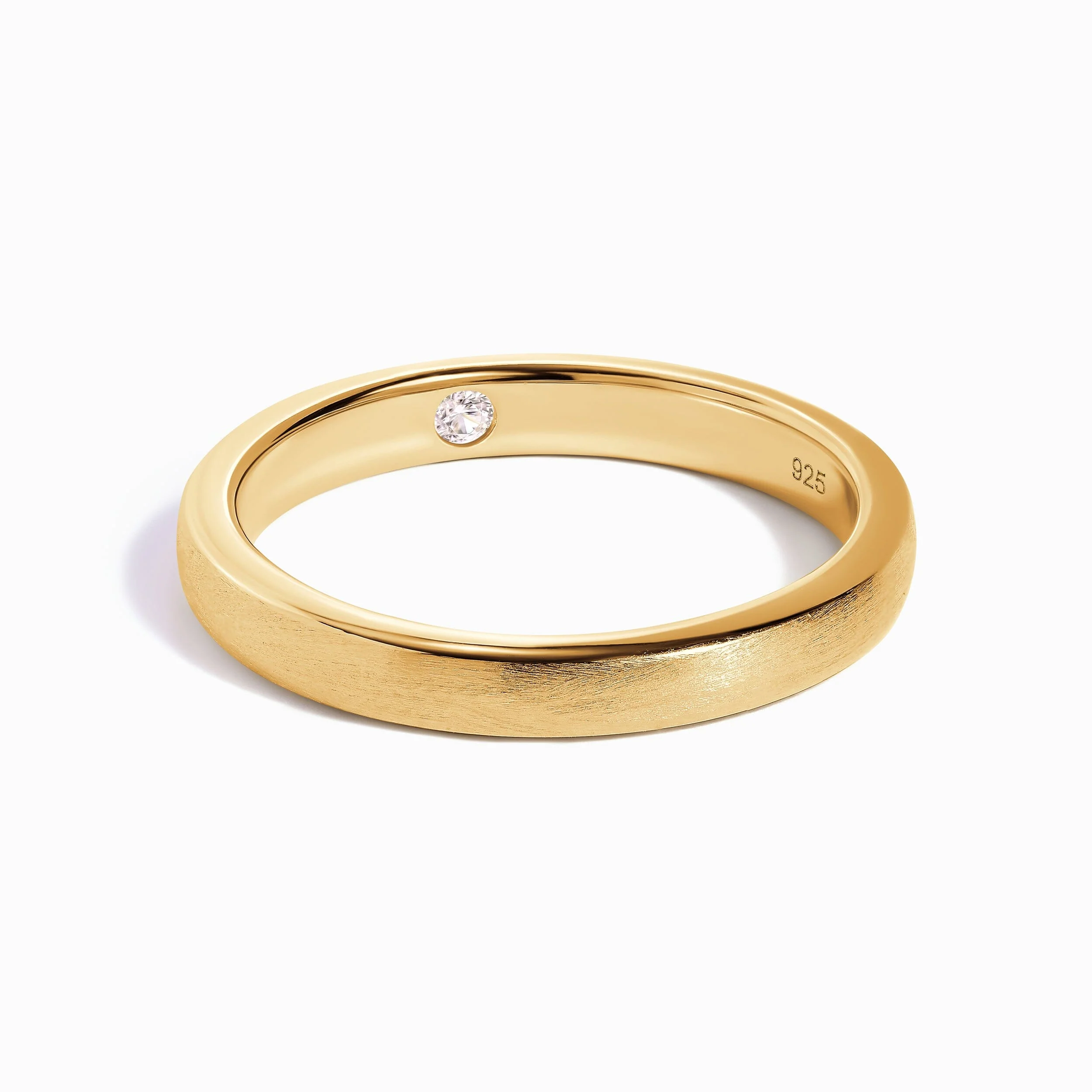 White Zircon Unisex Ring - Unexpected - Image 5